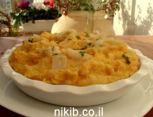 פירה בשמנת ושום