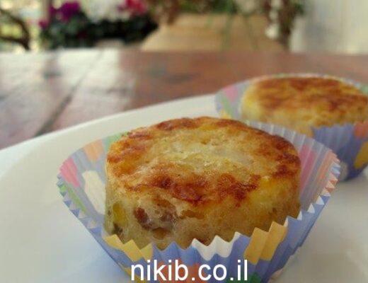 מאפינס פיצפוצי אורז ותירס