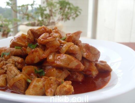 נתחי חזה עוף בדבש וצ'ילי