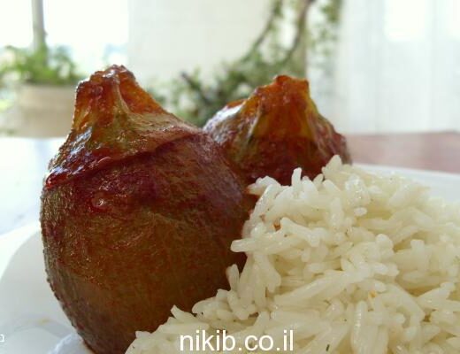 קישואים כדוריים ממולאים בשר