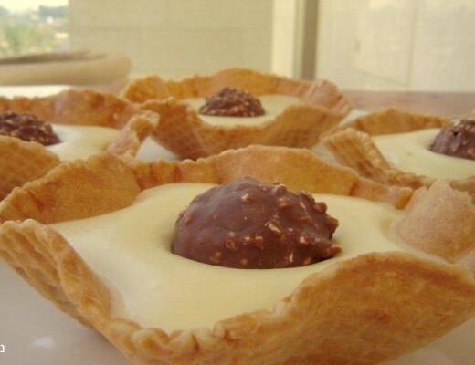 מוס שוקולד לבן פררו רושה