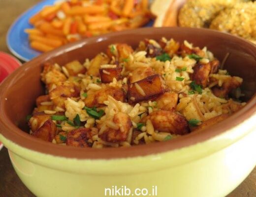 חזה עוף עם תפוחי אדמה