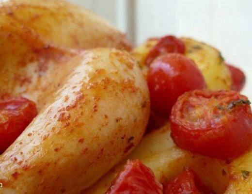 עופיונים ממולאים בחזה אווז