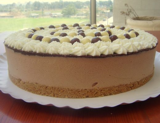 עוגת מוס שוקולד מרשימה