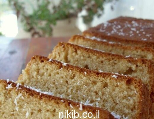 עוגת ריבת חלב פרווה